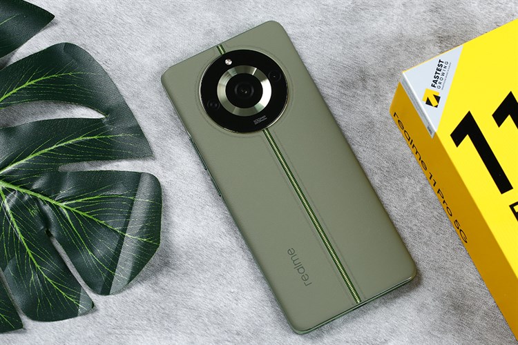 Điện thoại realme 11 Pro 5G Màu Xanh lá nhạt