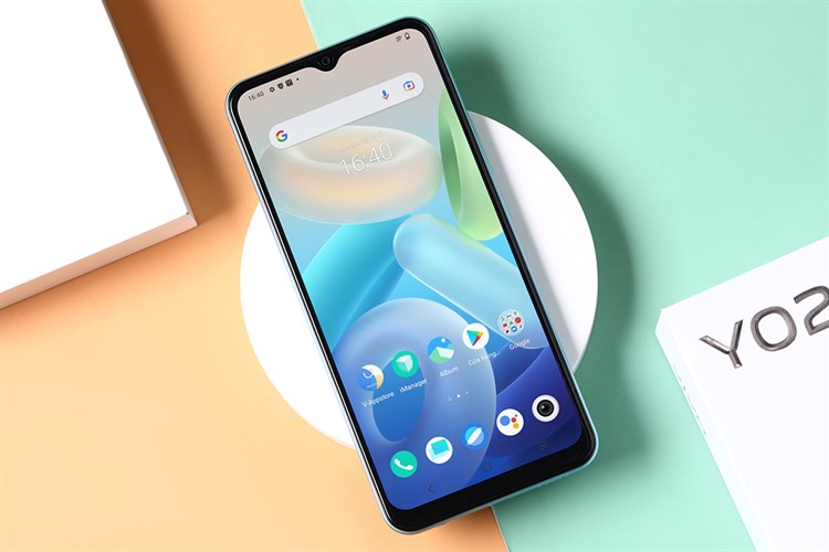 Điện thoại vivo Y02s 64GB Màu Xanh