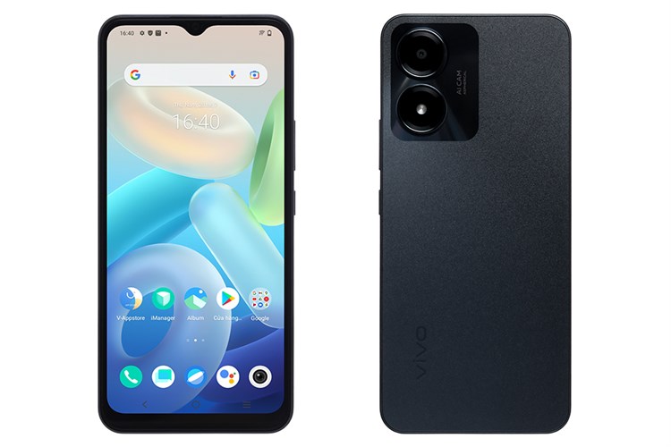 Điện thoại vivo Y02s 64GB Màu Đen