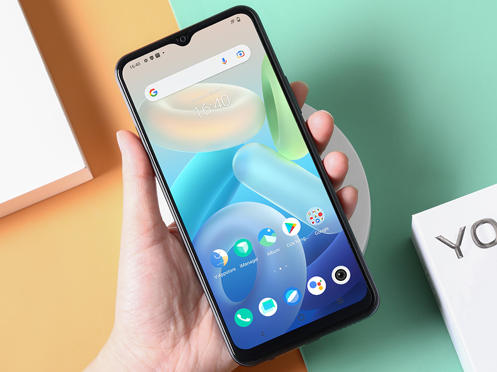 Điện thoại vivo Y02s 64GB Màu Đen