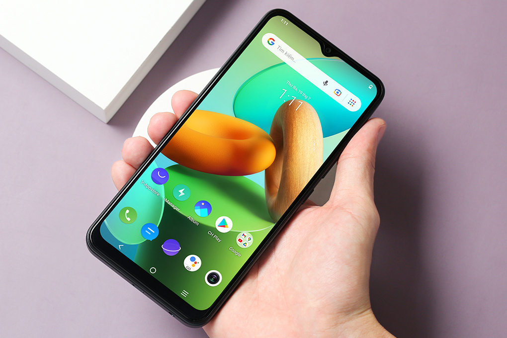 Điện thoại vivo Y02A Màu Đen