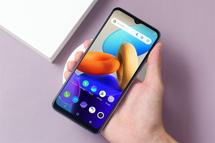 Điện thoại vivo Y02A Màu Xanh tím