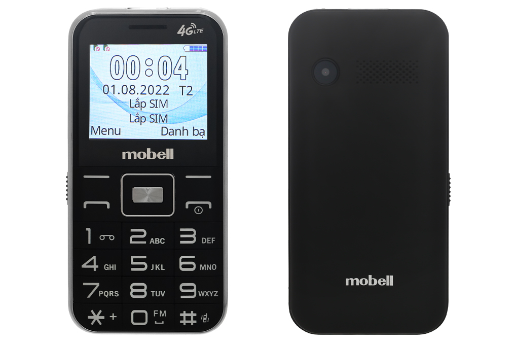 Điện thoại Mobell F309 4G Màu Đen