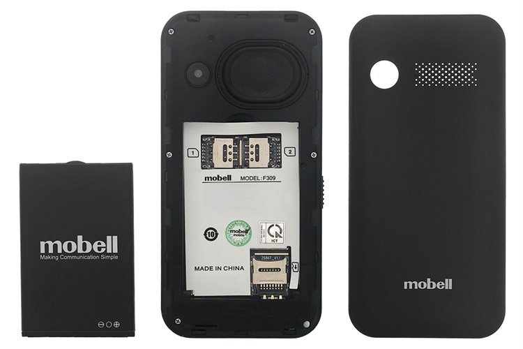 Điện thoại Mobell F309 4G Màu Đen
