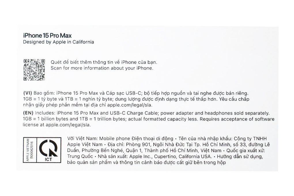 Điện thoại iPhone 15 Pro Max 256GB Màu Titan xanh