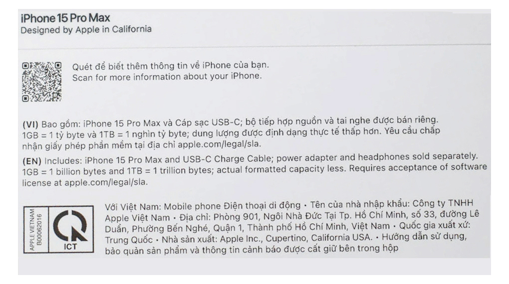 Điện thoại iPhone 15 Pro Max 512GB Màu Titan tự nhiên