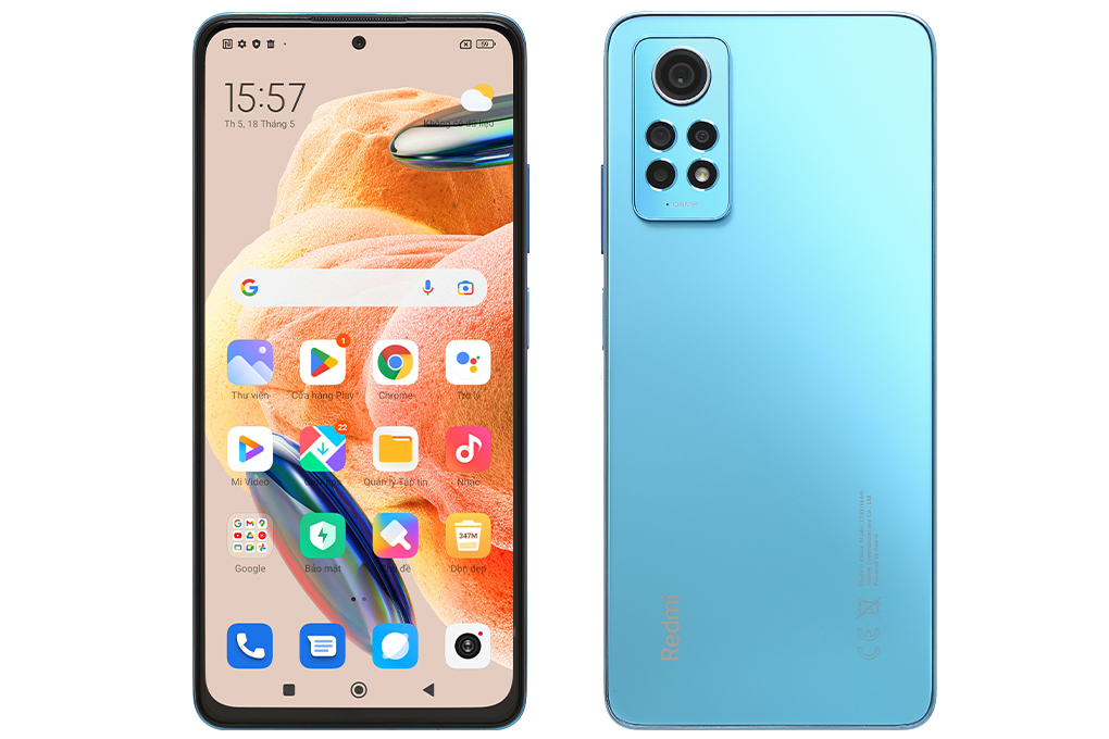 Điện thoại Xiaomi Redmi Note 12 Pro 256GB Màu Xanh Dương