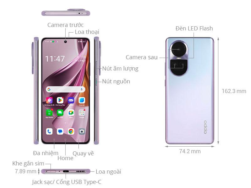 OPPO Reno10 Pro 5G 12GB/256GB
