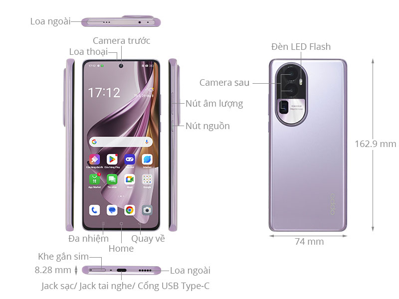 OPPO Reno10 Pro+ 5G 12GB/256GB