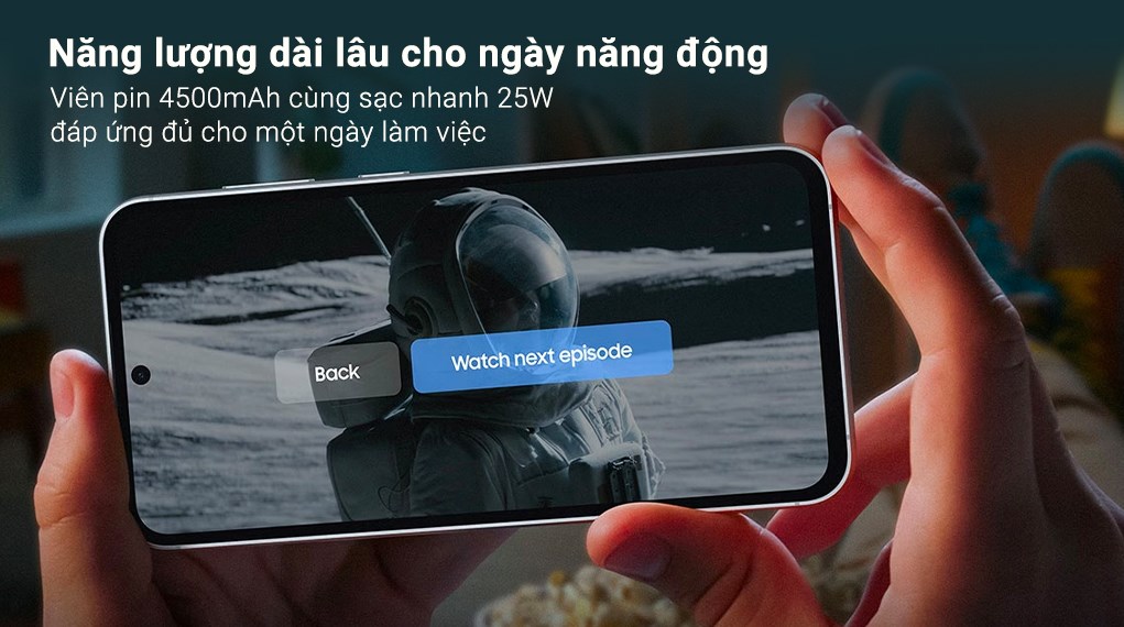 Điện thoại Samsung Galaxy S23 FE 5G 8GB/128GB Xanh mint/Trắng