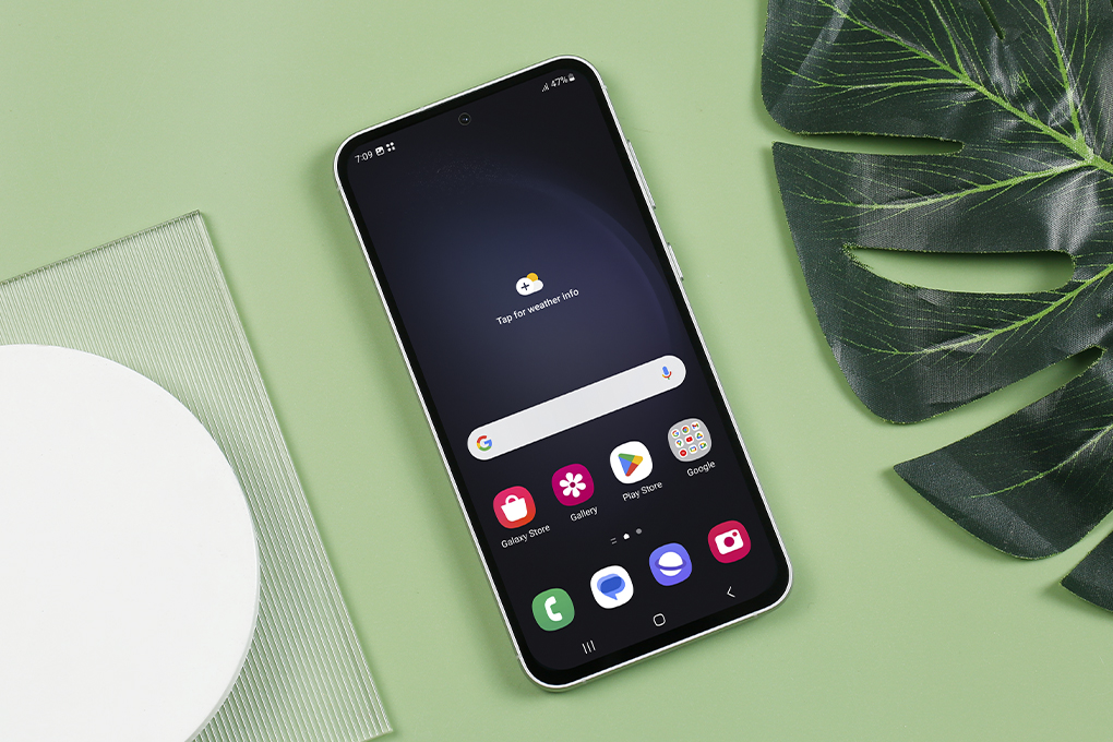 Điện thoại Samsung Galaxy S23 FE 5G 8GB/128GB Xanh mint/Trắng Màu Xanh mint
