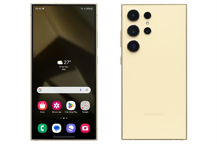 Điện thoại Samsung Galaxy S24 Ultra 5G 12GB/256GB Màu Vàng