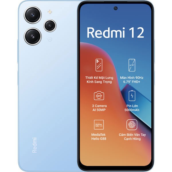 Điện thoại Xiaomi Redmi 12 4GB/128GB