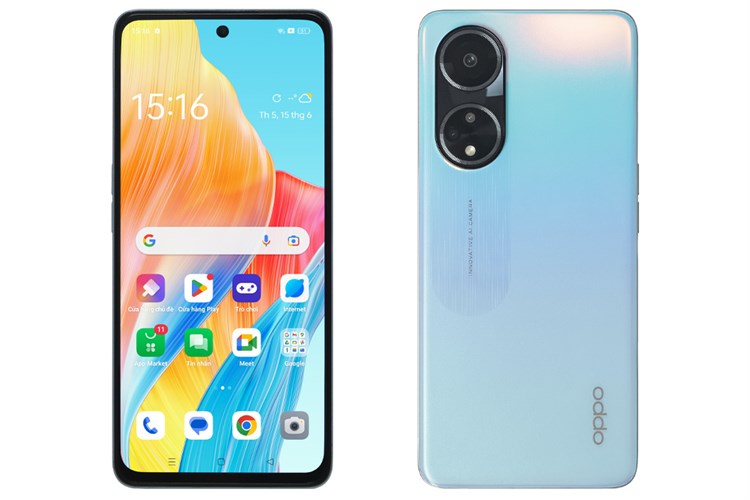 Điện thoại OPPO A98 5G 8GB/256GB Màu Xanh Dương