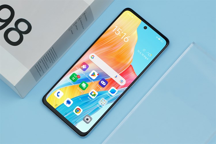 Điện thoại OPPO A98 5G 8GB/256GB Màu Xanh Dương