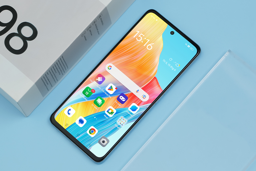 Điện thoại OPPO A98 5G 8GB/256GB Màu Xanh Dương