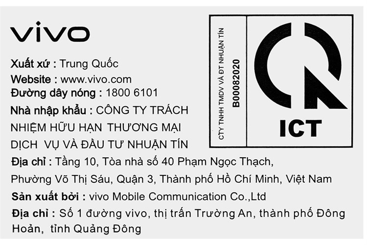 Điện thoại vivo Y02T 4GB/64GB Màu Đen