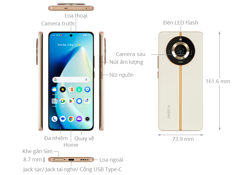 realme 11 Pro+ 5G 12GB/512GB