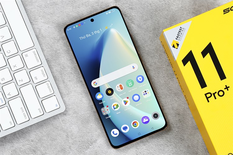 Điện thoại realme 11 Pro+ 5G 12GB/512GB Màu Trắng