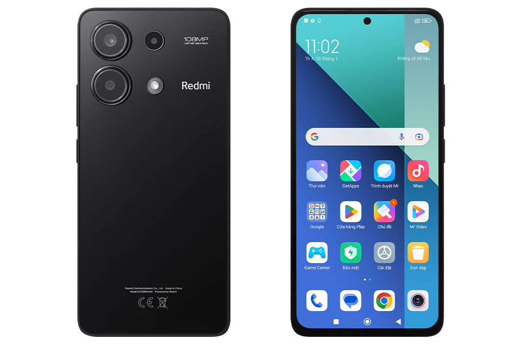 Điện thoại Xiaomi Redmi Note 13 8GB/128GB Màu Đen