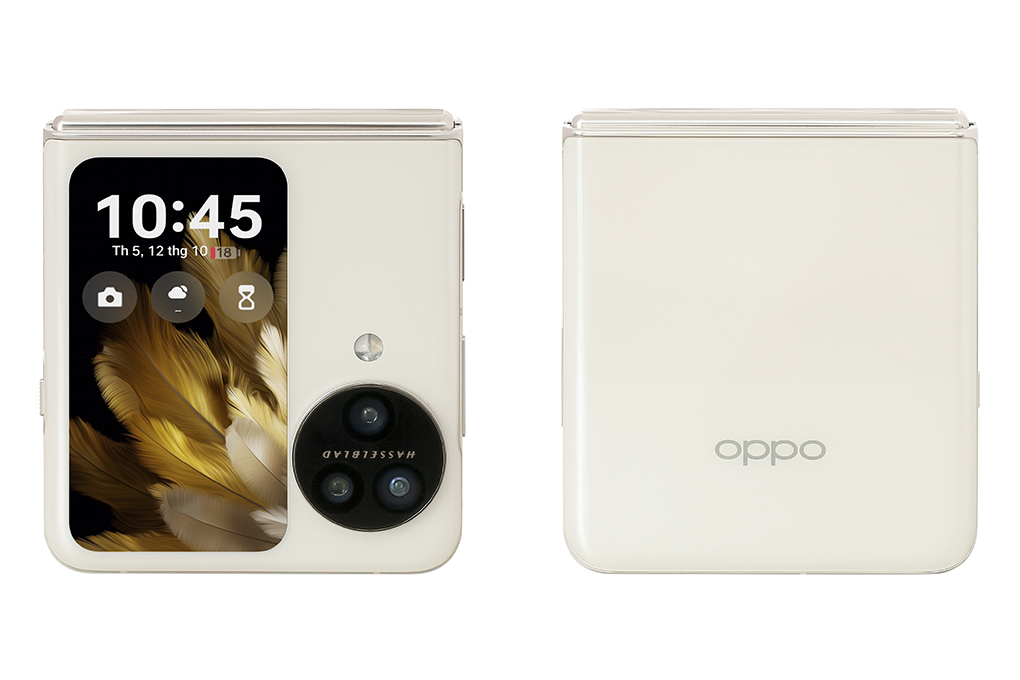 Điện thoại OPPO Find N3 Flip 5G 12GB/256GB Đen/Vàng đồng Màu Vàng đồng