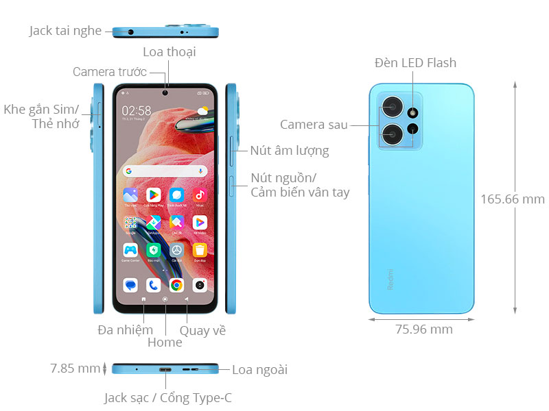 Xiaomi Redmi Note 12 (8GB/256GB)