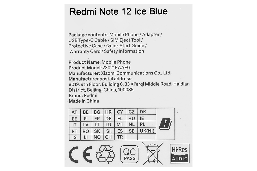 Xiaomi Redmi Note 12 (8GB/256GB) - 49