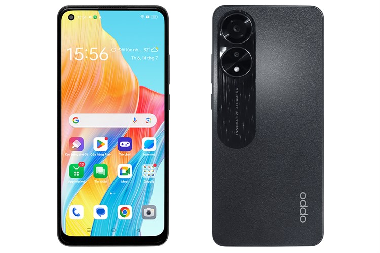 Điện thoại OPPO A78 8GB/256GB Màu Đen