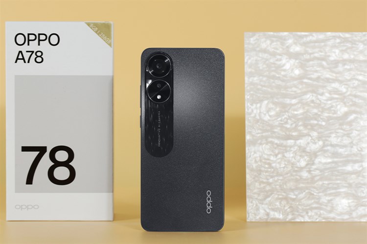 Điện thoại OPPO A78 8GB/256GB Màu Đen