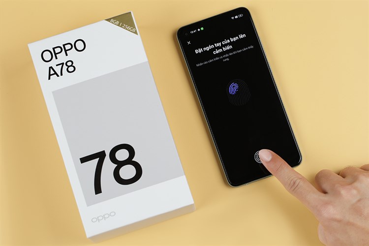 Điện thoại OPPO A78 8GB/256GB Màu Xanh lá