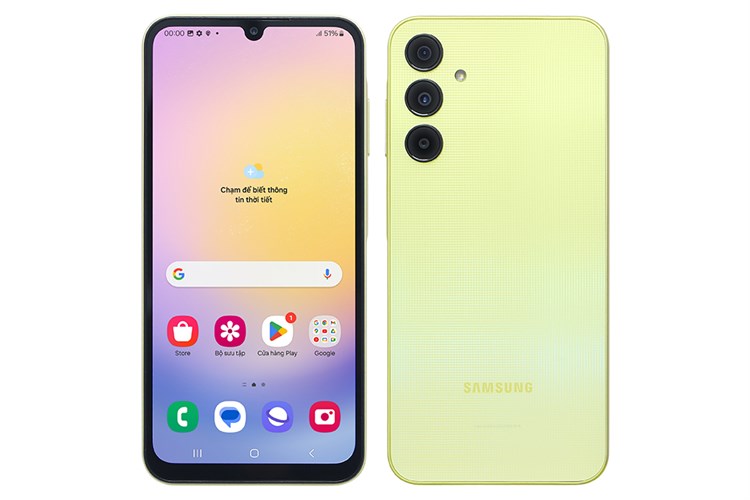 Điện thoại Samsung Galaxy A25 5G 6GB/128GB Màu Vàng