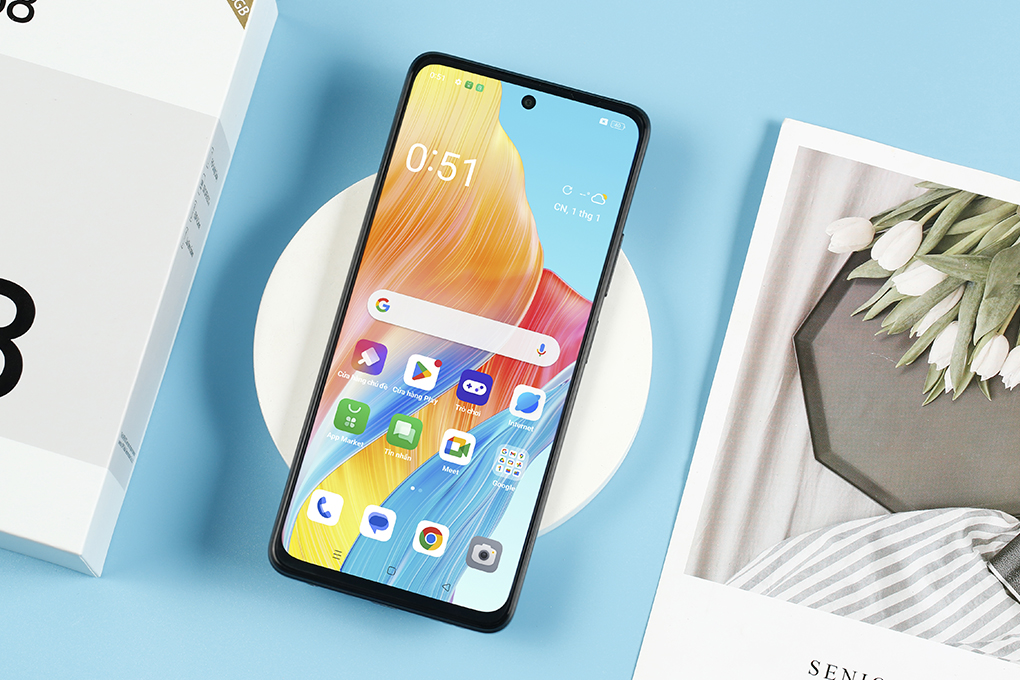 Điện thoại OPPO A58 8GB/128GB Màu Đen