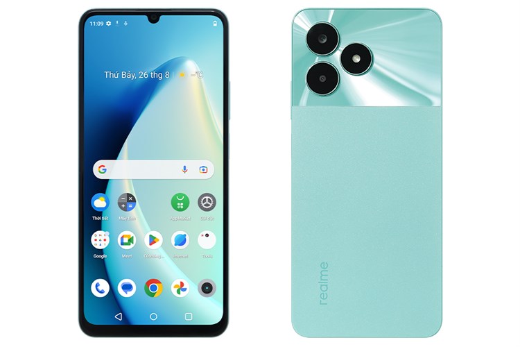 Điện thoại realme C51 4GB/64GB Màu Xanh ngọc