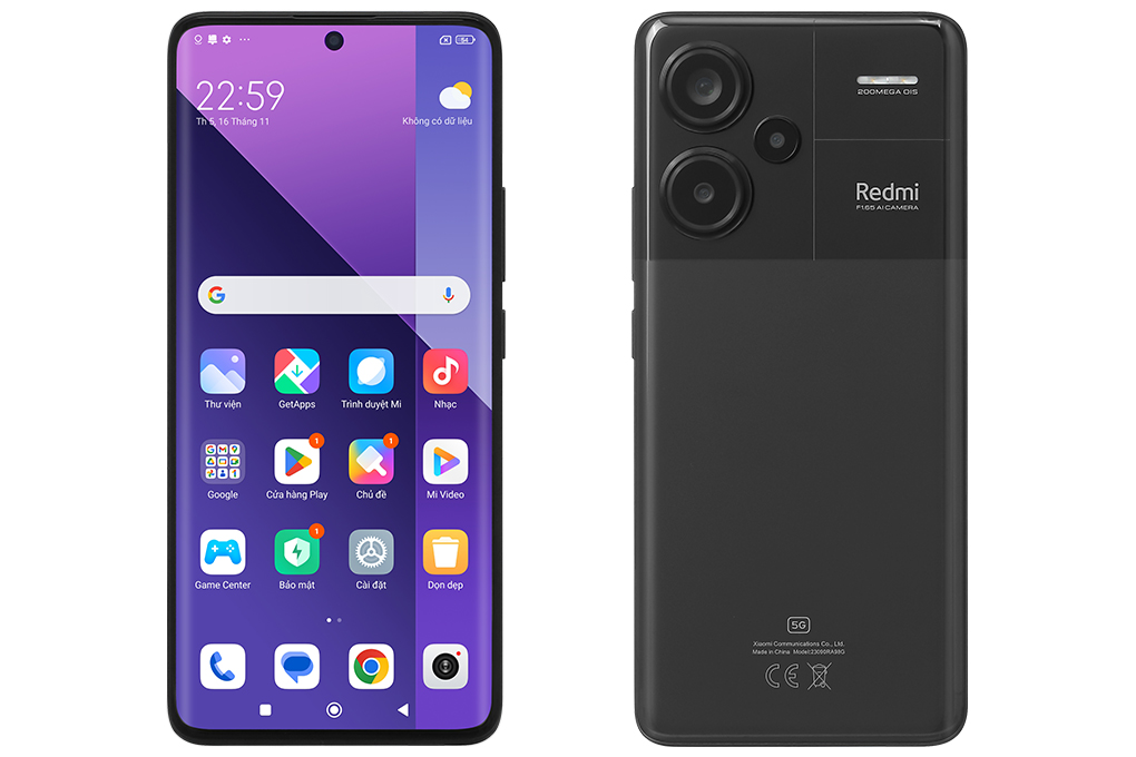 Điện thoại Xiaomi Redmi Note 13 Pro+ 5G 8GB/256GB Màu Đen