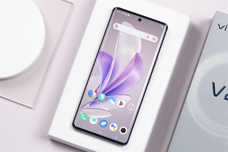 Điện thoại vivo V29 5G Màu Tím nhạt