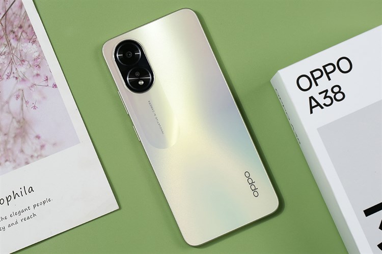 Điện thoại OPPO A38 4GB/128GB Màu Vàng đồng