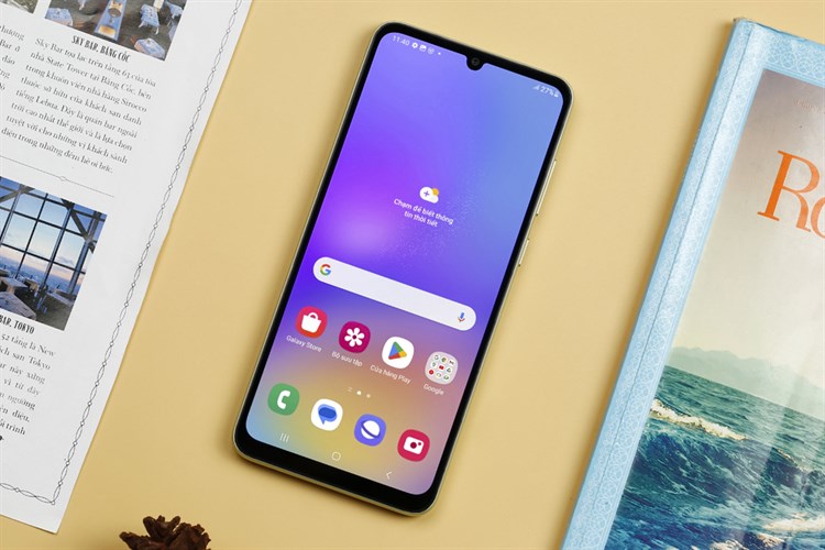 Điện thoại Samsung Galaxy A05 6GB/128GB Màu Xanh lá nhạt
