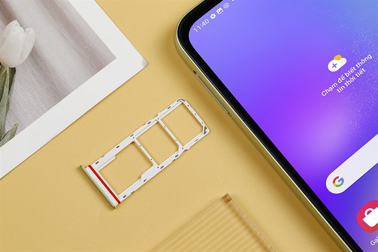 Điện thoại Samsung Galaxy A05 6GB/128GB Màu Xanh lá nhạt