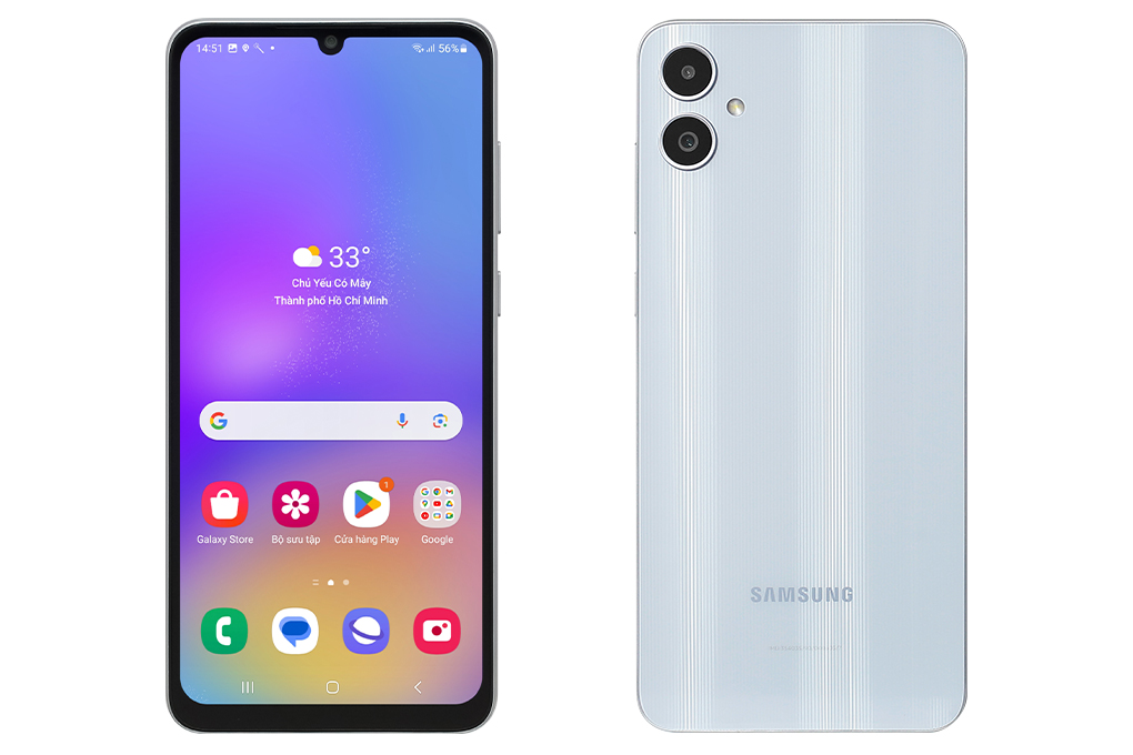 Điện thoại Samsung Galaxy A05 4GB/128GB Màu Bạc