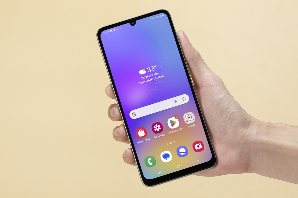 Điện thoại Samsung Galaxy A05 4GB/128GB Màu Bạc