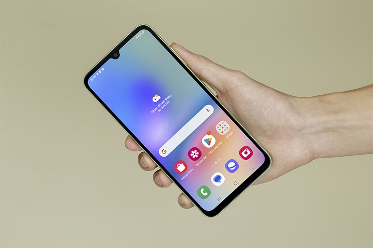 Điện thoại Samsung Galaxy A05s 4GB/128GB Màu Xanh lá nhạt
