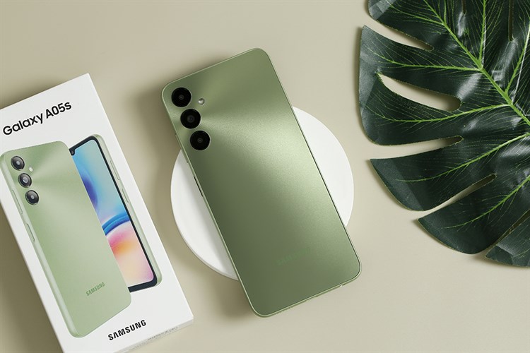 Điện thoại Samsung Galaxy A05s 4GB/128GB Màu Xanh lá nhạt