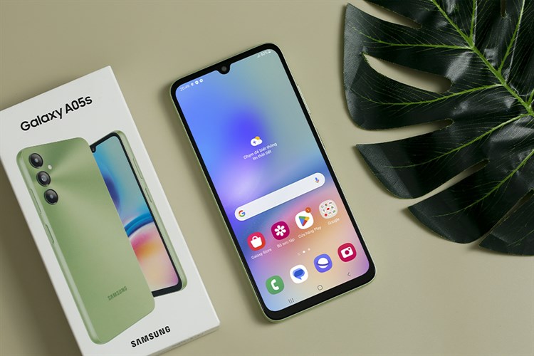 Điện thoại Samsung Galaxy A05s 4GB/128GB Màu Xanh lá nhạt