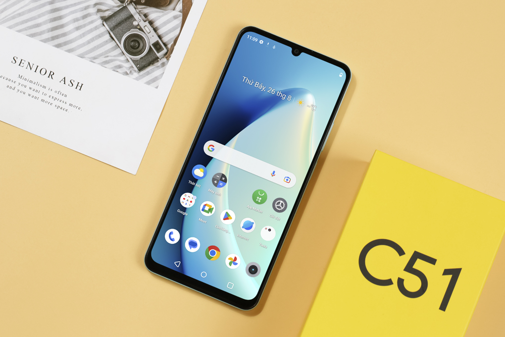 Điện thoại realme C51 4GB/128GB Màu Xanh ngọc