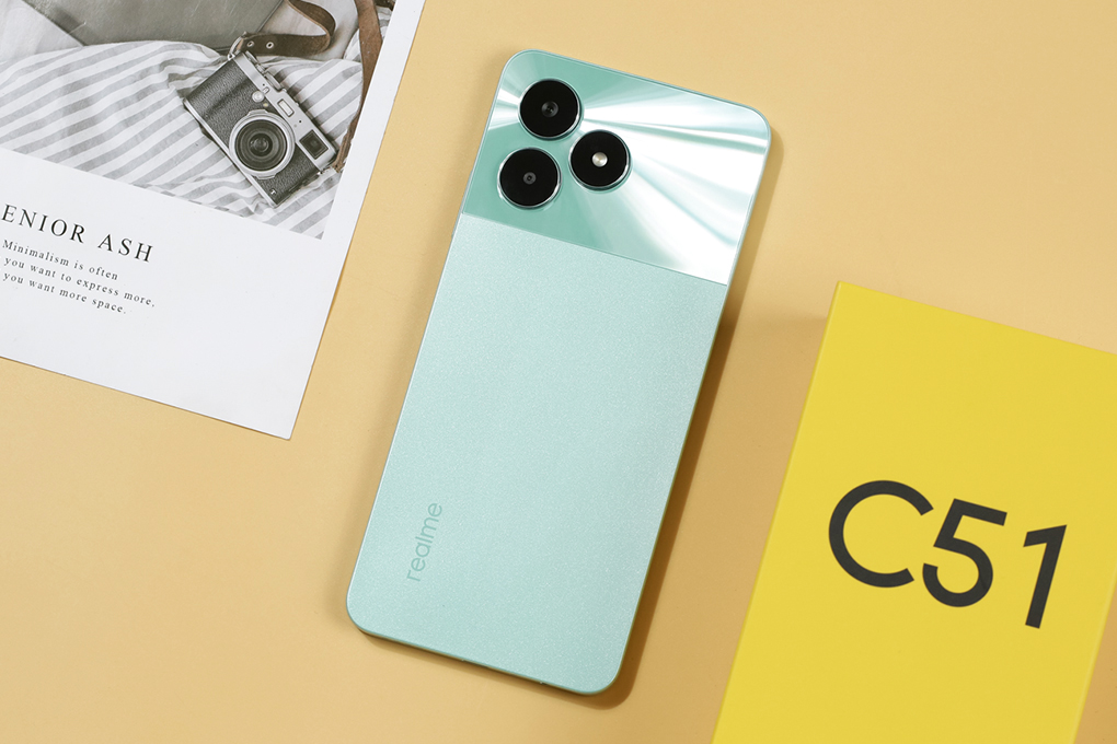 Điện thoại realme C51 4GB/128GB Màu Xanh ngọc