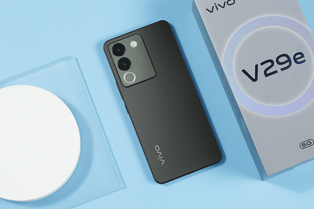 Điện thoại vivo V29e 5G 8GB Màu Đen