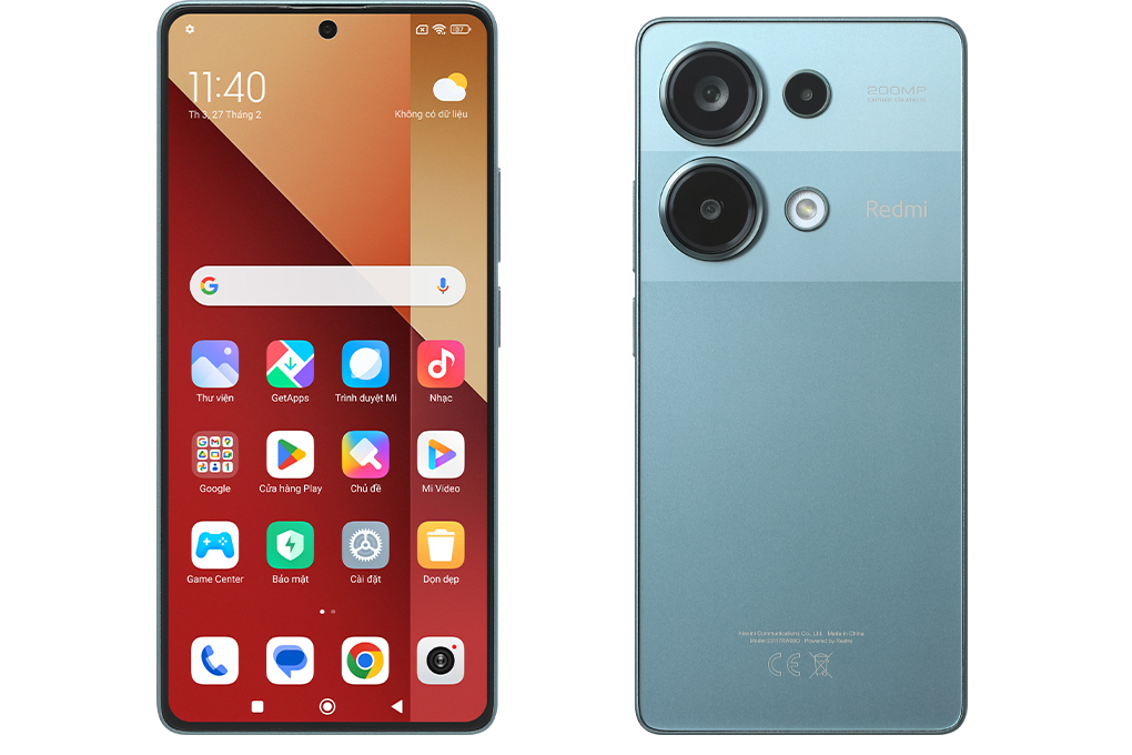 Điện thoại Xiaomi Redmi Note 13 Pro 8GB/128GB Màu Xanh lá