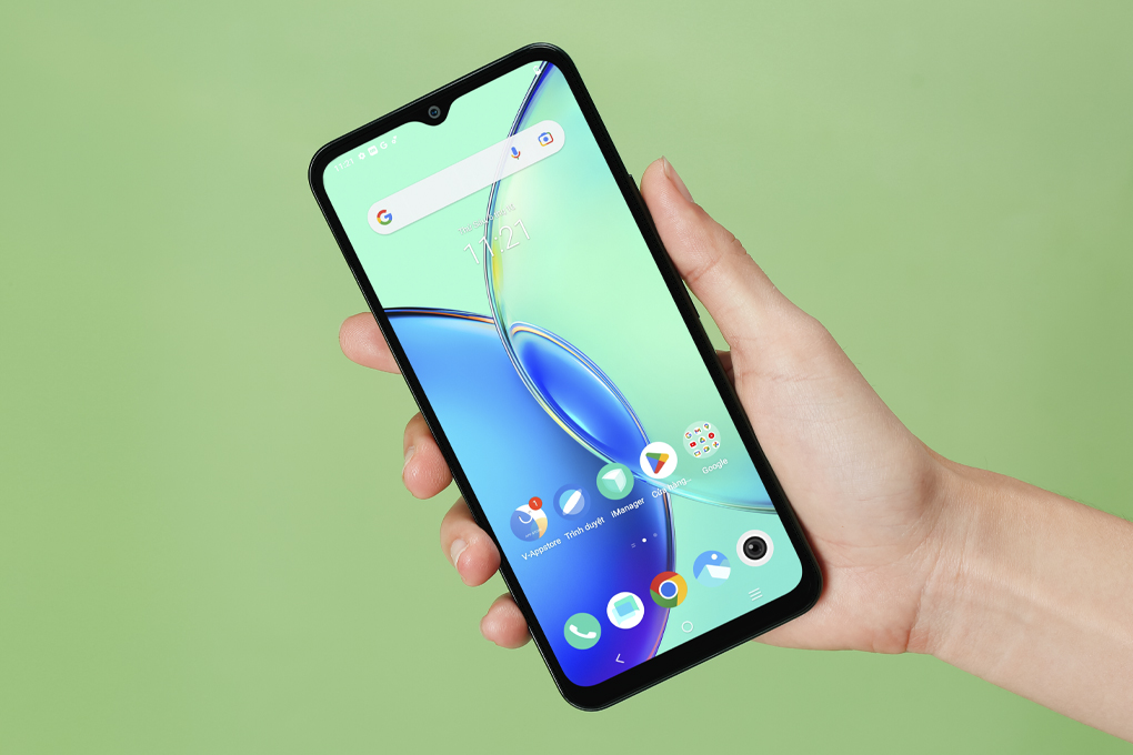 Điện thoại vivo Y17s 6GB/128GB Màu Xanh đen