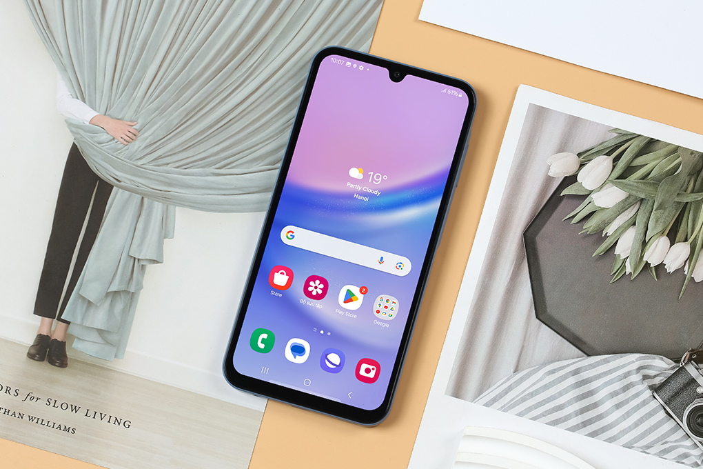 Điện thoại Samsung Galaxy A15 8GB/256GB Màu Xanh dương nhạt