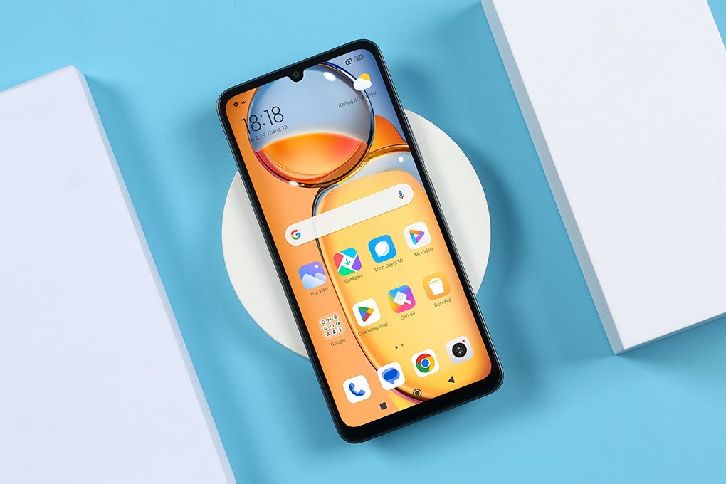 Điện thoại Xiaomi Redmi 13C 4GB/128GB Màu Đen - xanh dương